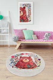 Conceptum Alfombra Bears Garden 200 cm Multicolor